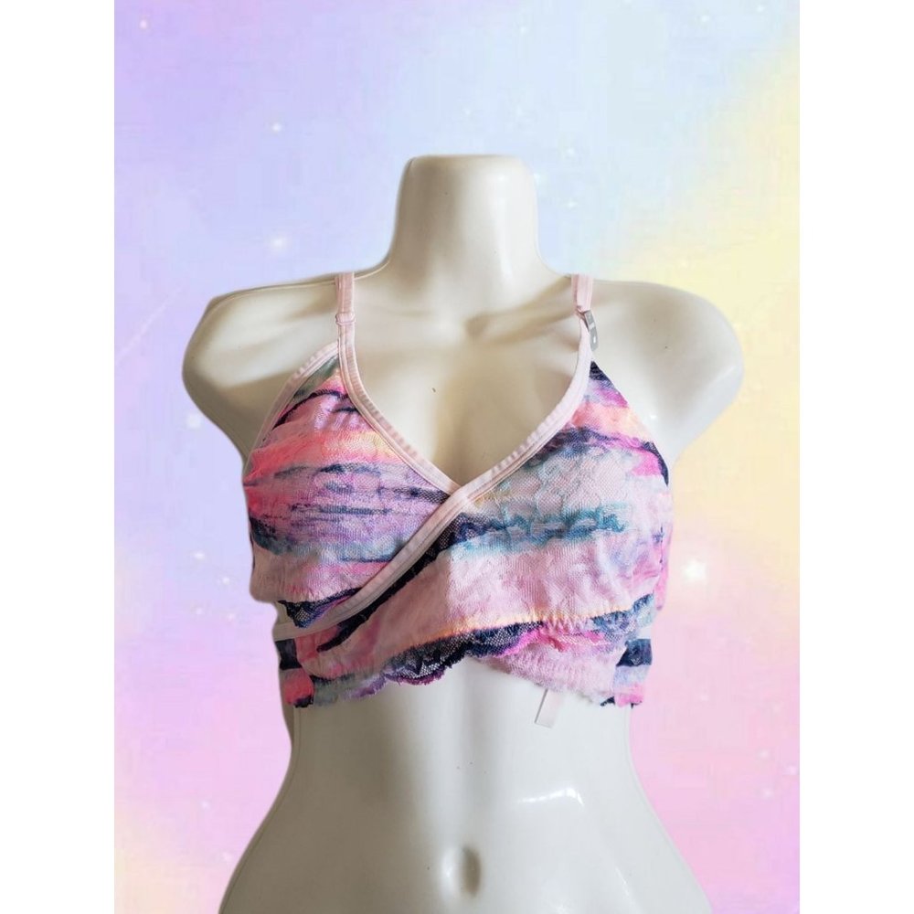 For Bundles Only At Least 5 Items PINK VS Lace Bralette Size Medium NWT
